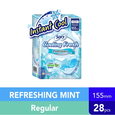 SOFY - Cooling Fresh Pantyliner 155mm 28s
