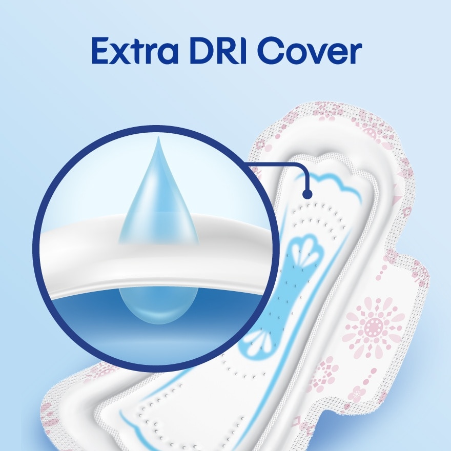 Soft & Smooth Maxi Day Wing Pad 24cm (16s x 3 Packs) - Sanitary Pad with 100% Leak Free Comfort