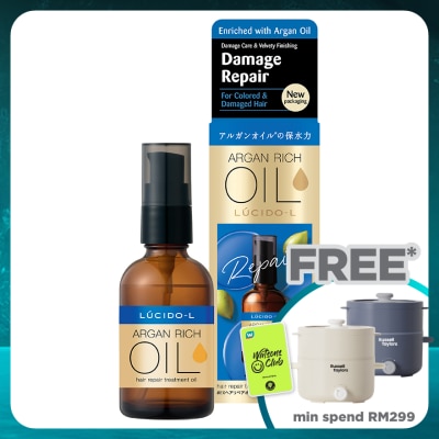 LUCIDO-L Argan Rich Oil Hair Treatment 60ml