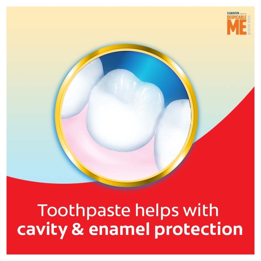 Colgate Kids Minion Toothpaste 40g+Toothbrush 5 to 9 years valuepack 1s