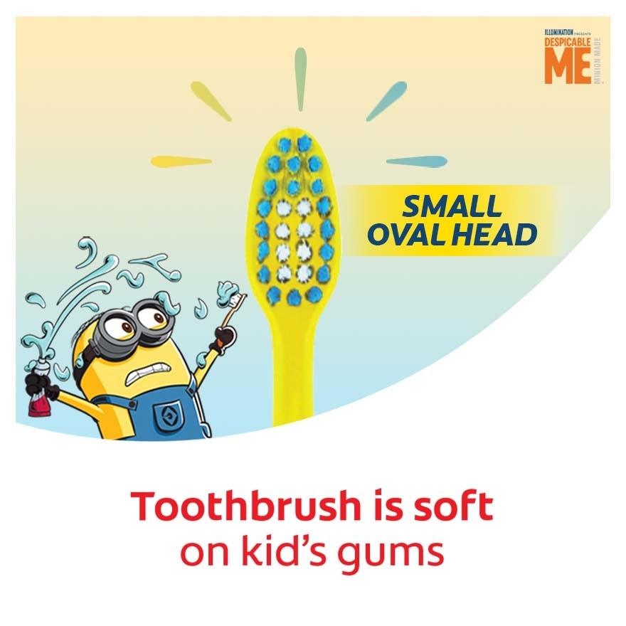 Colgate Kids Minion Toothpaste 40g+Toothbrush 5 to 9 years valuepack