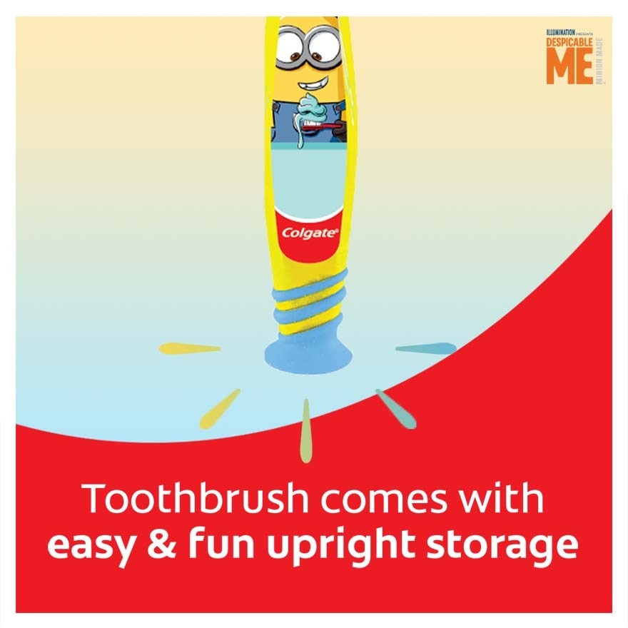 Colgate Kids Minion Toothpaste 40g+Toothbrush 5 to 9 years valuepack 1s