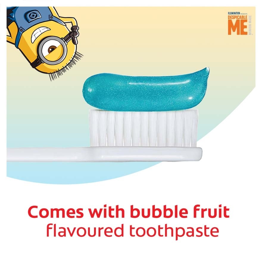 Colgate Kids Minion Toothpaste 40g+Toothbrush 5 to 9 years valuepack 1s