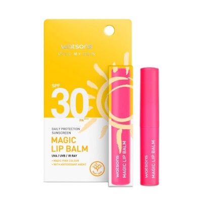 WATSONS Sunscreen Magic Lip Balm SPF30 PA++++ 1.7g