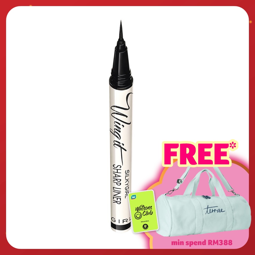 SILKYGIRL Wing It Sharp Liner Black 1's