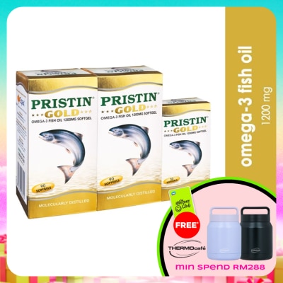 TOTAL HEALTH - Gold Omega-3 Fish Oil 1200mg Softgel 2x90's+30's