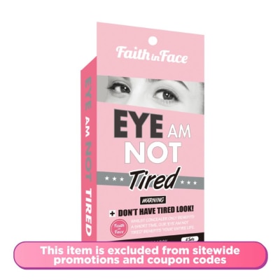 FAITH IN FACE Eye Am Not Tired Eye Mask 4 x 2's