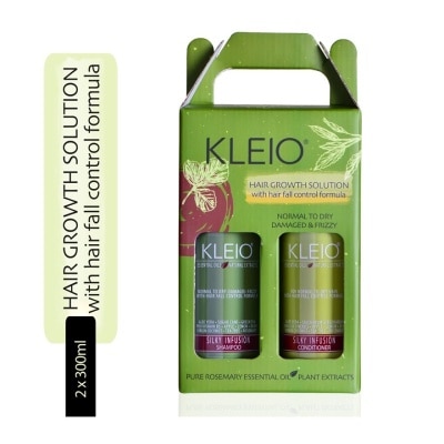 KLEIO Silky Infusion Shampoo & Conditioner 300ml