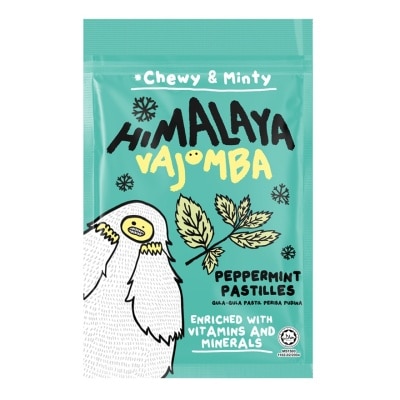 HIMALAYA VAJOMBA Pastilles Peppermint 25g