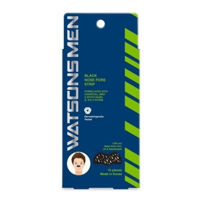 WATSONS MEN Men Black Nose Pore Strip 10's