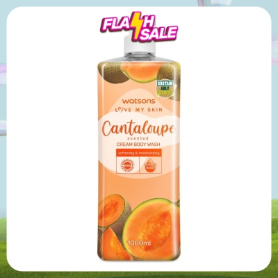 WATSONS Cantaloupe Cream Body Wash 1000ml