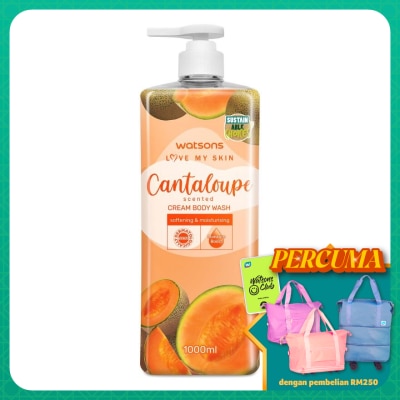 WATSONS - Cantaloupe Cream Body Wash 1000ml