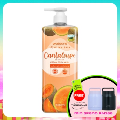 WATSONS - Cantaloupe Cream Body Wash 1000ml