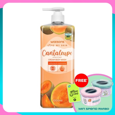 WATSONS Cantaloupe Cream Body Wash 1000ml