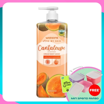 WATSONS Cantaloupe Cream Body Wash 1000ml