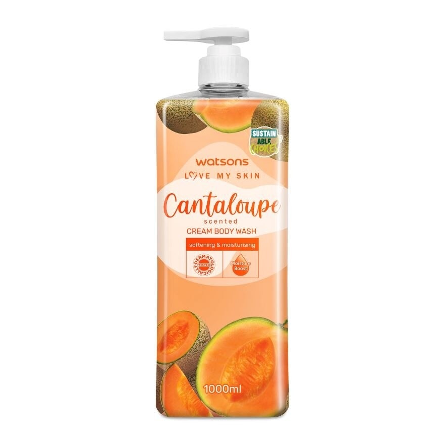 Cantaloupe Cream Body Wash 1000ml