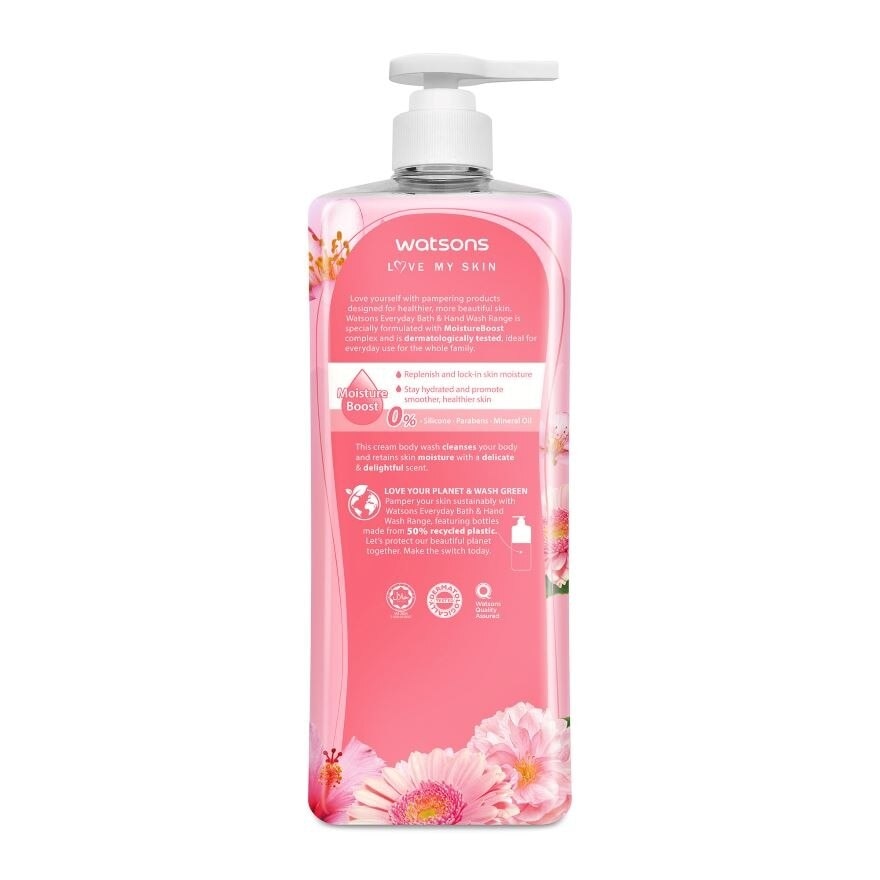 Floral Cream Body Wash 1000ml