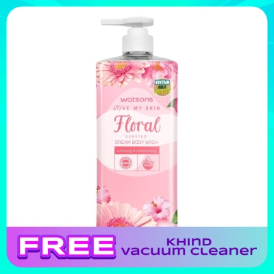 WATSONS Floral Cream Body Wash 1000ml