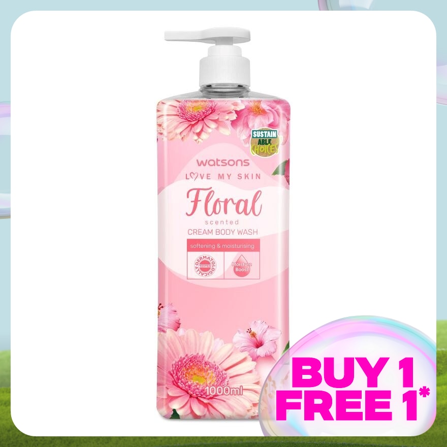 Floral Cream Body Wash 1000ml