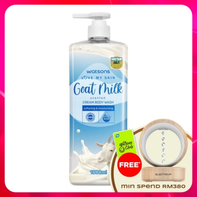 WATSONS - Goat Milk Cream Body Wash 1000ml