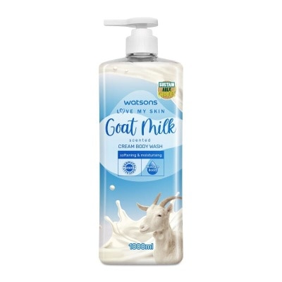 WATSONS Goat Milk Cream Body Wash 1000ml