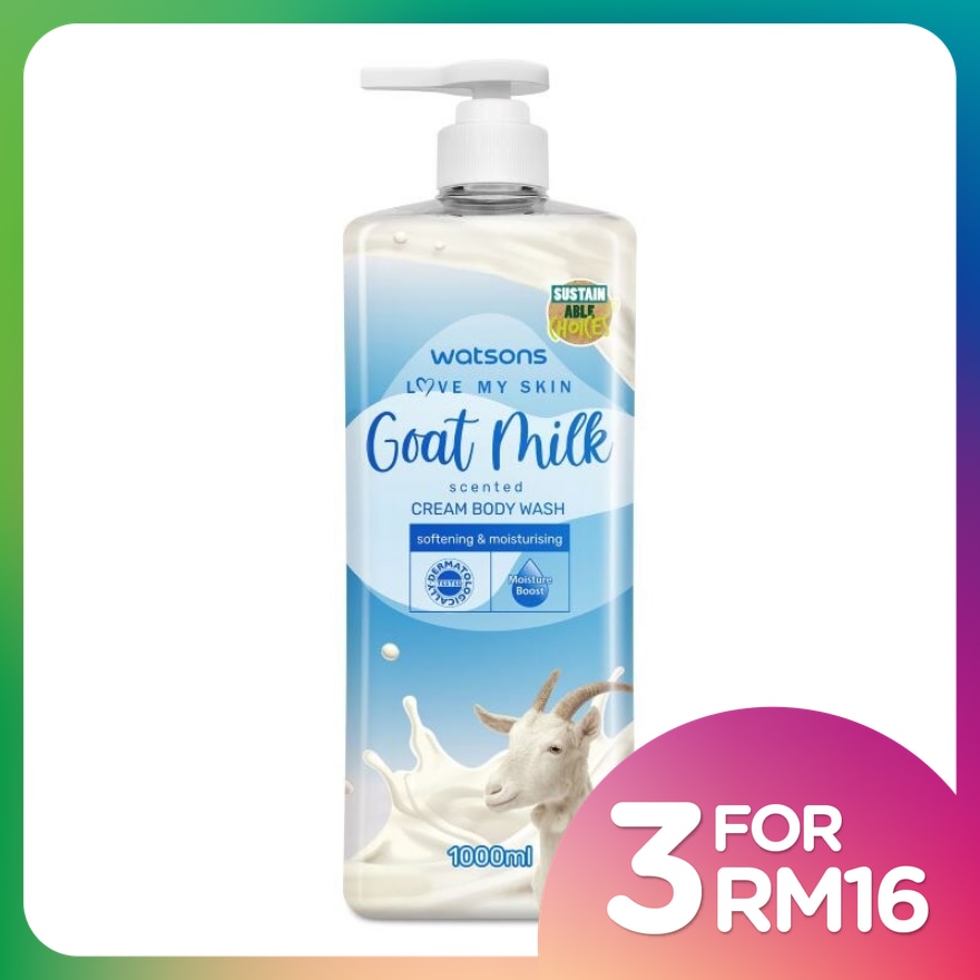 Goat Milk Cream Body Wash 1000ml