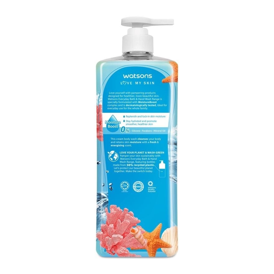 Ocean Cream Body Wash 1000ml