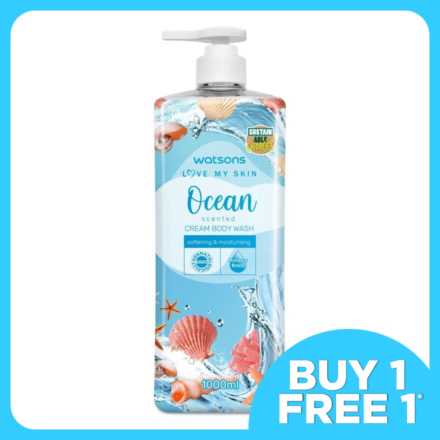 Ocean Cream Body Wash 1000ml