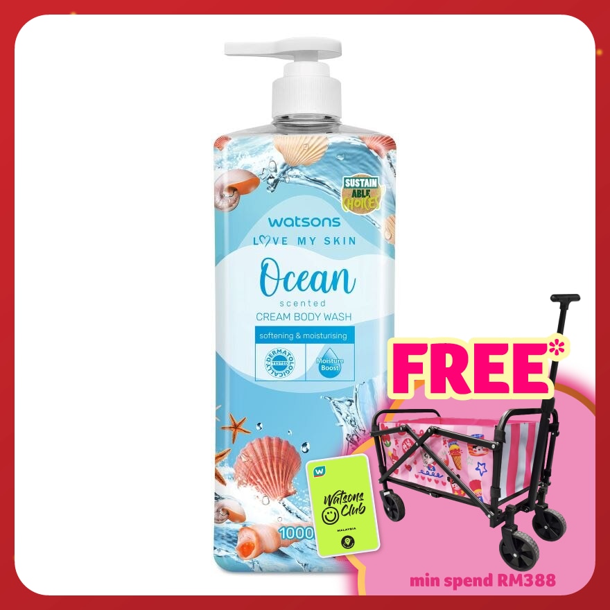 Ocean Cream Body Wash 1000ml