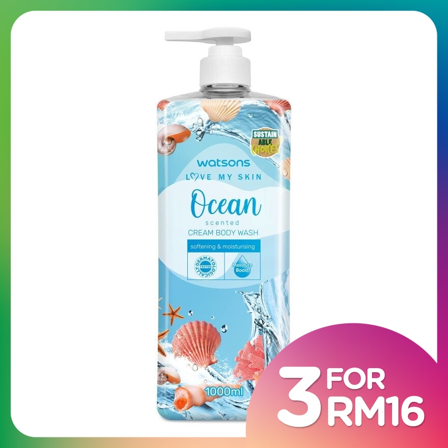Ocean Cream Body Wash 1000ml