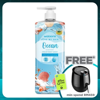 WATSONS Ocean Cream Body Wash 1000ml