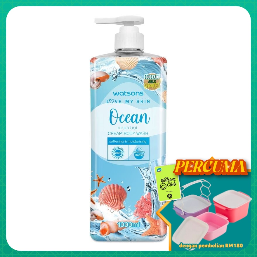 Ocean Cream Body Wash 1000ml