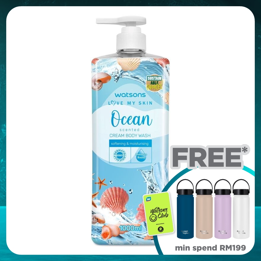 Ocean Cream Body Wash 1000ml
