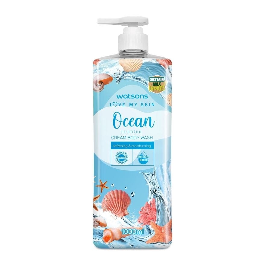 Ocean Cream Body Wash 1000ml