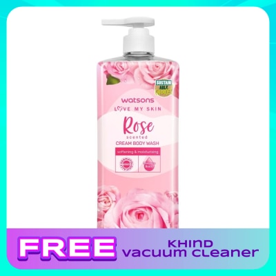 WATSONS Rose Cream Body Wash 1000ml