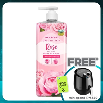 WATSONS Rose Cream Body Wash 1000ml