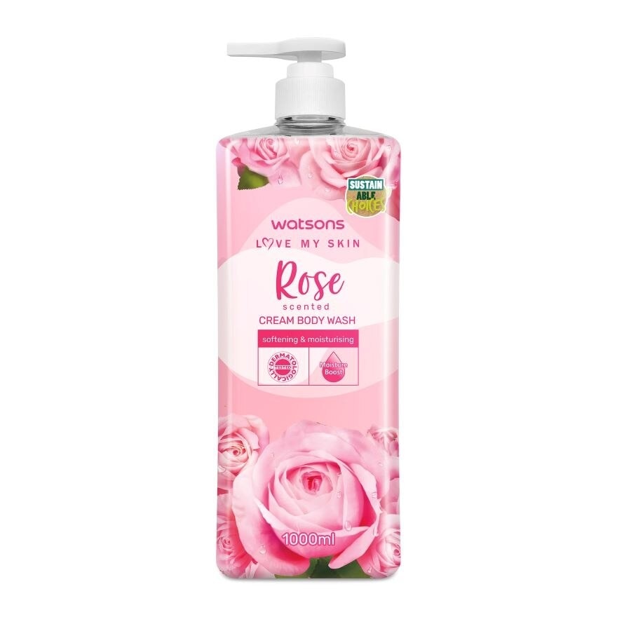 Rose Cream Body Wash 1000ml