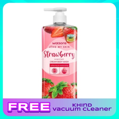 WATSONS Strawberry Cream Body Wash 1000ml