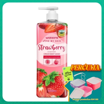 WATSONS - Strawberry Cream Body Wash 1000ml