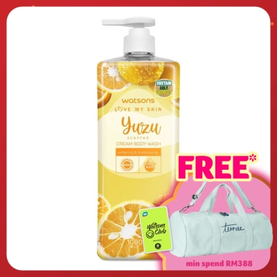 WATSONS Yuzu Cream Body Wash 1000ml