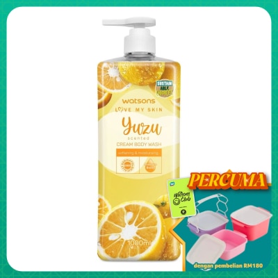 WATSONS - Yuzu Cream Body Wash 1000ml
