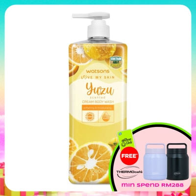 WATSONS - Yuzu Cream Body Wash 1000ml