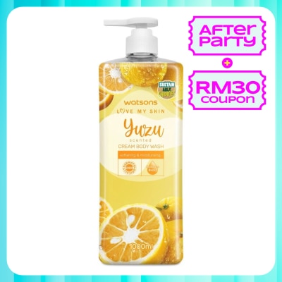 WATSONS Yuzu Cream Body Wash 1000ml