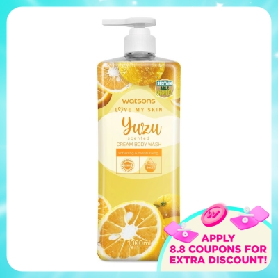 WATSONS - Yuzu Cream Body Wash 1000ml