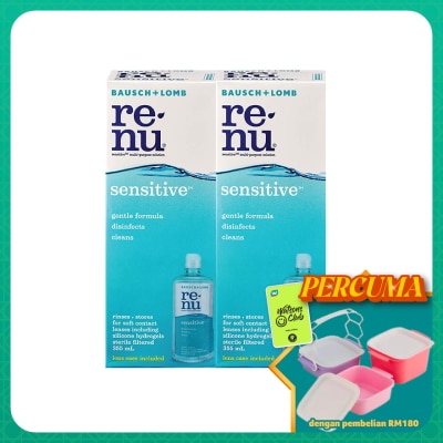 BAUSCH & LOMB - Renu Sensitive Multi Purpose Solution 2 x 355ml