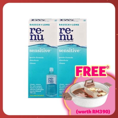 BAUSCH & LOMB Renu Sensitive Multi Purpose Solution 2 x 355ml