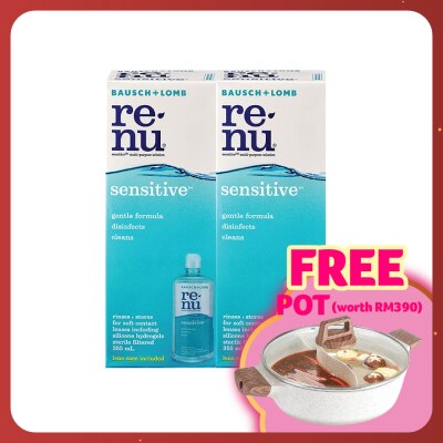 BAUSCH & LOMB Renu Sensitive Multi Purpose Solution 2 x 355ml