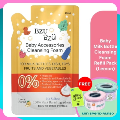 BZU BZU Baby Accessories Cleansing Form Lemon Refill 400ML