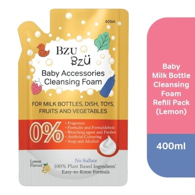 BZU BZU Baby Accessories Cleansing Form Lemon Refill 400ML