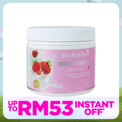 BIOXCELLENT Berry White Milk VIT C+ 300grams&nbsp;